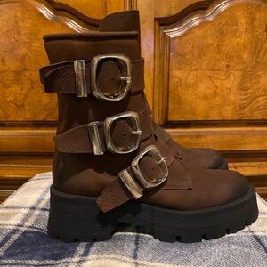 Steve Madden Roland brown boots
